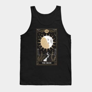 The Moon Tarot Card Tank Top